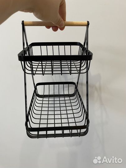 Корзина для фруктов металлическая