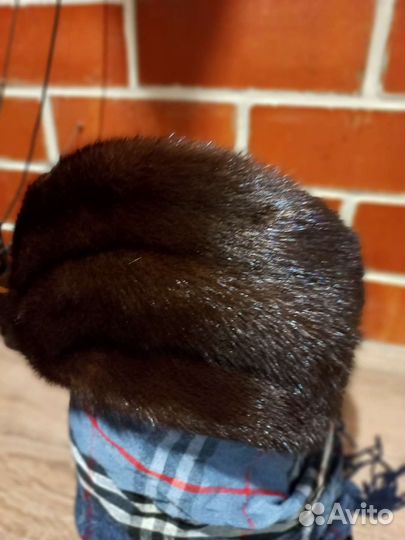 Шапка норковая женская бу