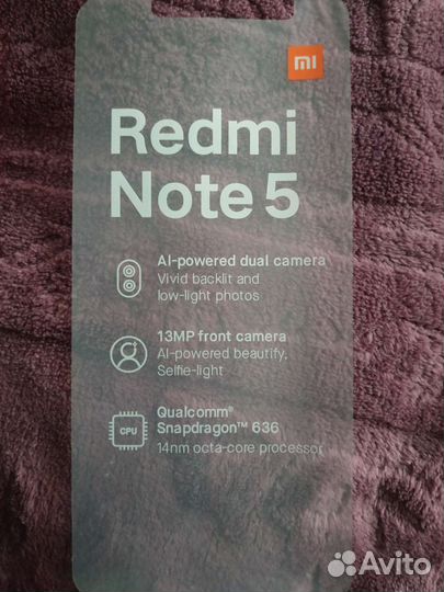 Xiaomi Redmi Note 5 Pro, 4/64 ГБ