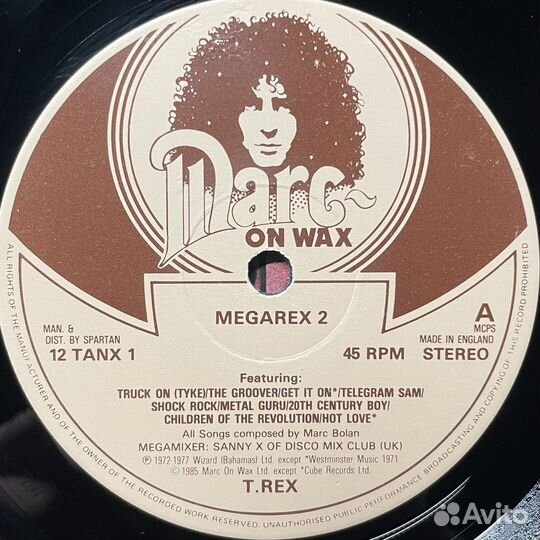 T. Rex – Megarex 2 (Англия 1985г.) 12