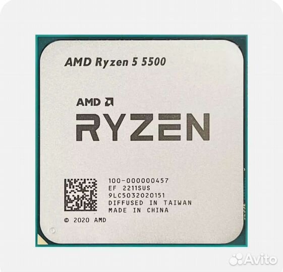 Amd Ryzen 5 5500 6 ядер, 12 потоков