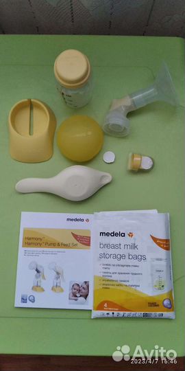 Молокоотсос medela ручной
