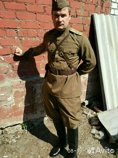 Форма Гимнастерка Галифе Р.К.К.А СССР 1943 года В