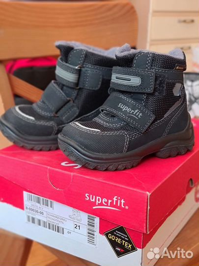 Ботинки детские зимние Superfit, р 21