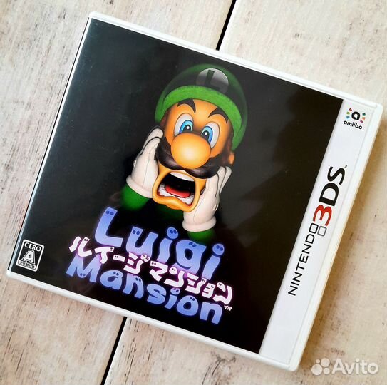 Luigi's Mansion Nintendo 3DS Новый в пленке Силд