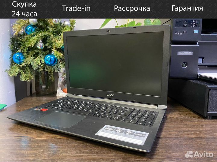 Ноутбук Acer Aspire 3 Ryzen 3 Radeon 530