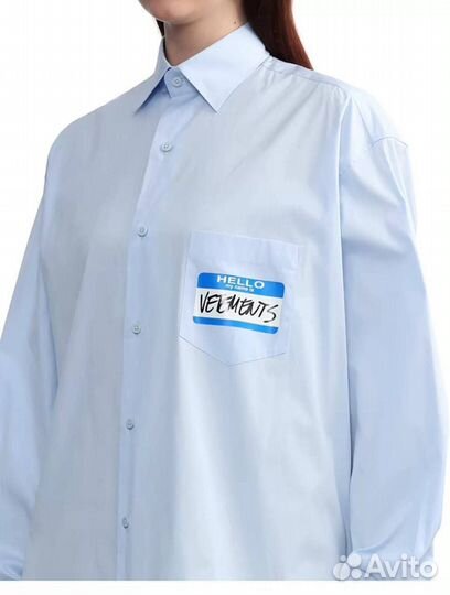 Рубашка женская Vetements