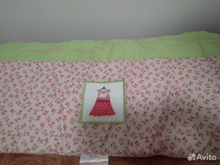 Бортик в детскую кроватку новый