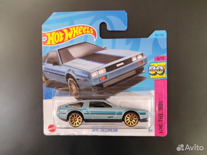 Машинка Hot Wheels DMC Delorean