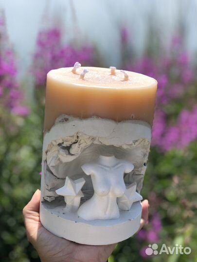 Свечи большие для интерьера и ресторана