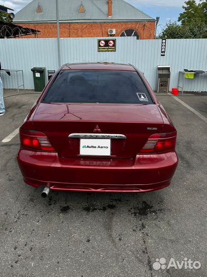 Mitsubishi Galant 2.4 AT, 2000, битый, 250 000 км