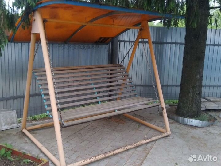 Садовые качели подвесные