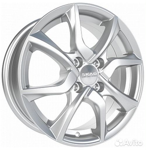 Диск Скад Тулон 6х15 PCD 4х108 ET 47,5 DIA 63,3 ал