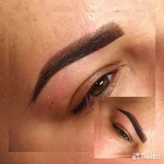 Перманентный макияж бровей /губ /межресничка