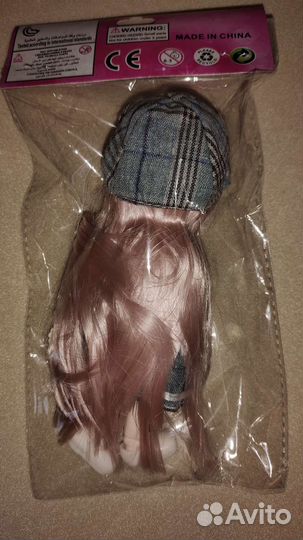 Кукла шарнирная новая в упаковке