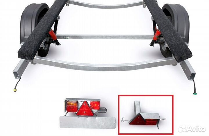 Правый задний фонарь в сборе для мзса B,C,D,E