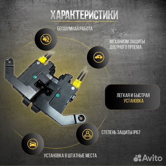 Доводчики дверей Mercedes-Benz Vito 2018-2023