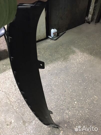 Юбка заднего бампера