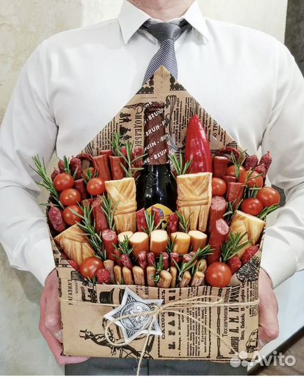 Подарок для мужчин на день рождения, мужской букет