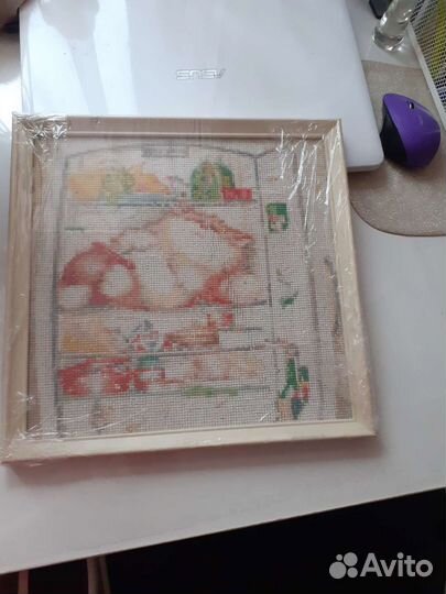 Алмазная вышивка готовая работа