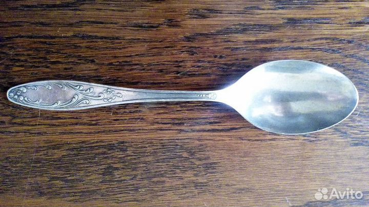 Ложка десертная мельхиоровая.СССР