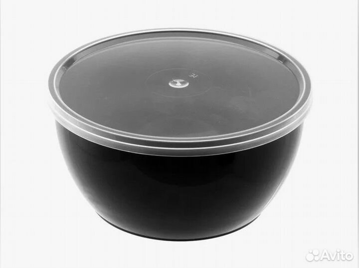 Круглый контейнер, банка, супница