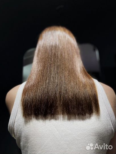 Кератиновое выпрямление