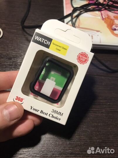 Чехол для apple watch 1,2,3 (38 mm)