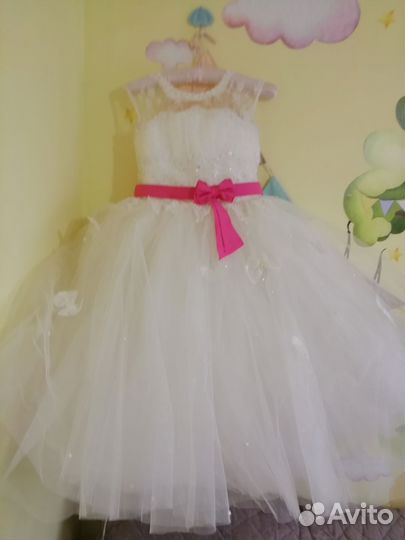 Платье для девочки 122 128