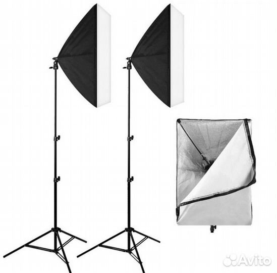 Софтбокс 50 х 70 комплект 2 шт