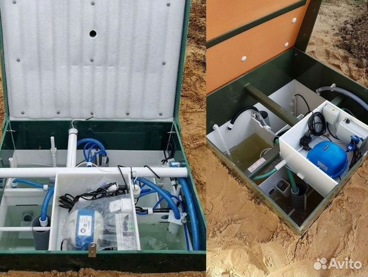 Автономная канализация под ключ. В любой грунт