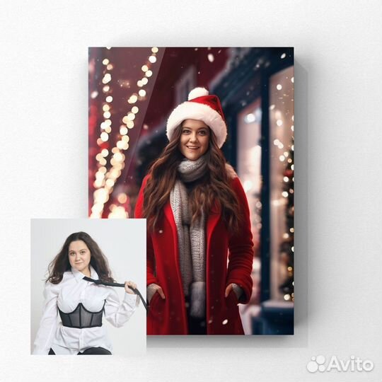 Фото на холсте, картина на заказ, портрет по фото