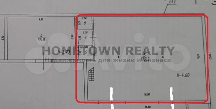 ПСН/Склад/Производство - 172.3 м²