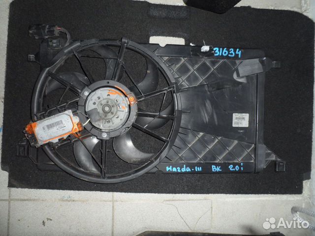 Вентилятор радиатора Ford Focus 2 2л бензин