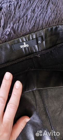 Кожаные легинсы