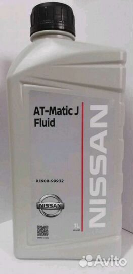 Nissan Matic Fluid J 1л. трансмиссионное масло