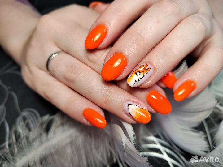 Маникюр гель лак