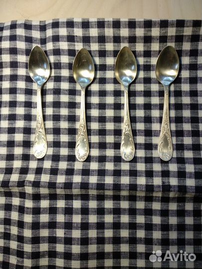 Чайные мельхиоровые ложки. Кольчугино