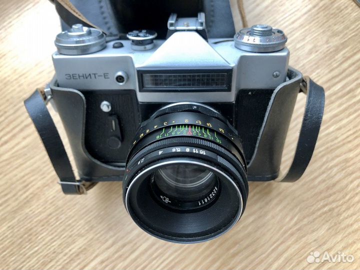 Пленочный фотоаппарат Зенит-Е в отличном состоянии