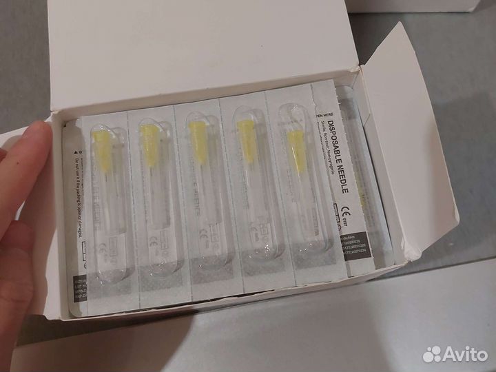 Иглы для мезотерапии (30 g 4 mm) 65 штук