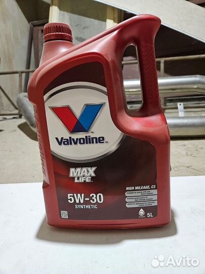 Масло моторное 5w30 valvoline