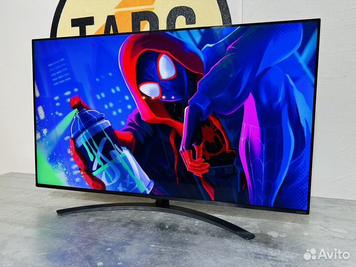 Огромный яркий LG 140см UHD 4K NanoCell 120Hz