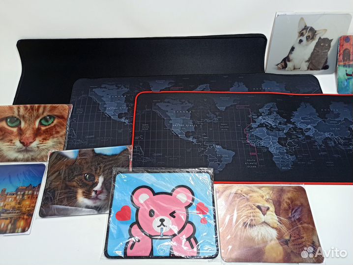 Ковёр самолёт для мышки игровой