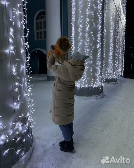 Пальто женское зимнее 44