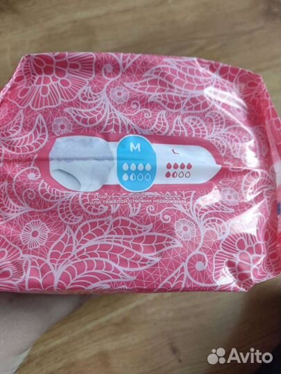 Памперсы для взрослых (М) - 10 шт