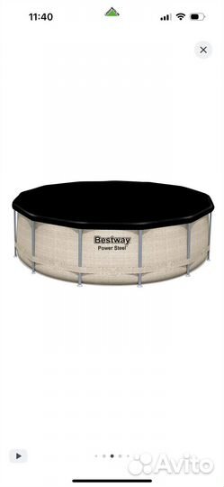 Бассейн диаметр 396 высота 107