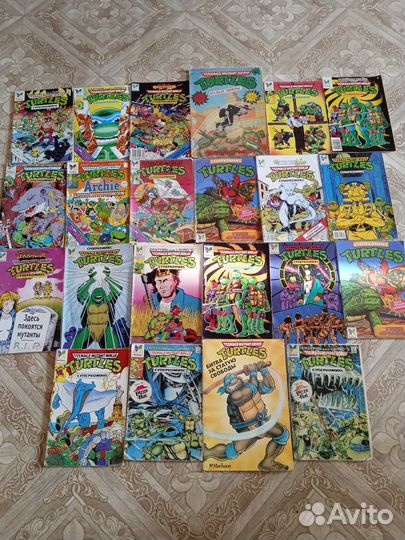 Комиксы Черепашки-ниндзя, Махаон