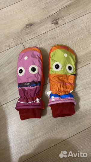 Варежки детские непромокаемые