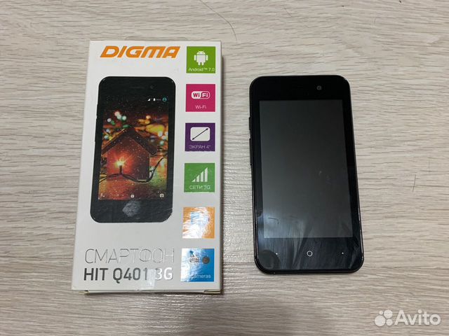 Телефон Digma Hit Q401 3G