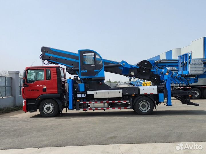 В лизинг - новая автовышка GKS45 - 45м